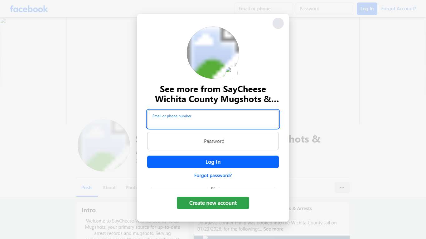 SayCheese Wichita County Mugshots & Arrests Wichita Falls TX Facebook