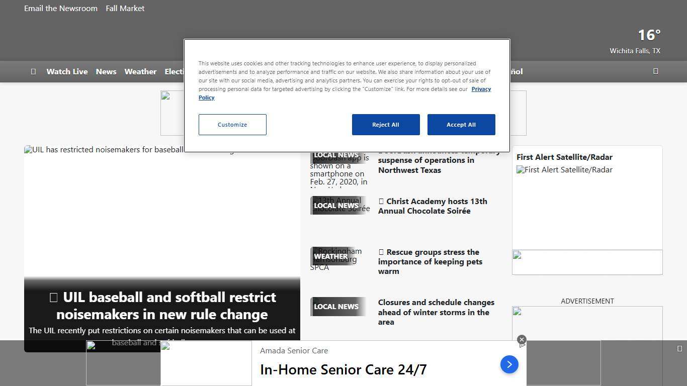 News Channel 6 Wichita Falls, TX KAUZ